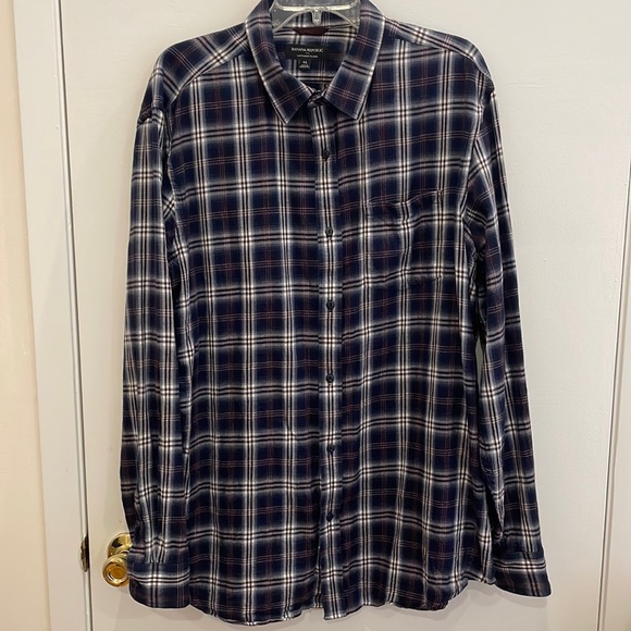 Banana Republic Factory men’s lightweight flannel size XL - Picture 1 of 6
